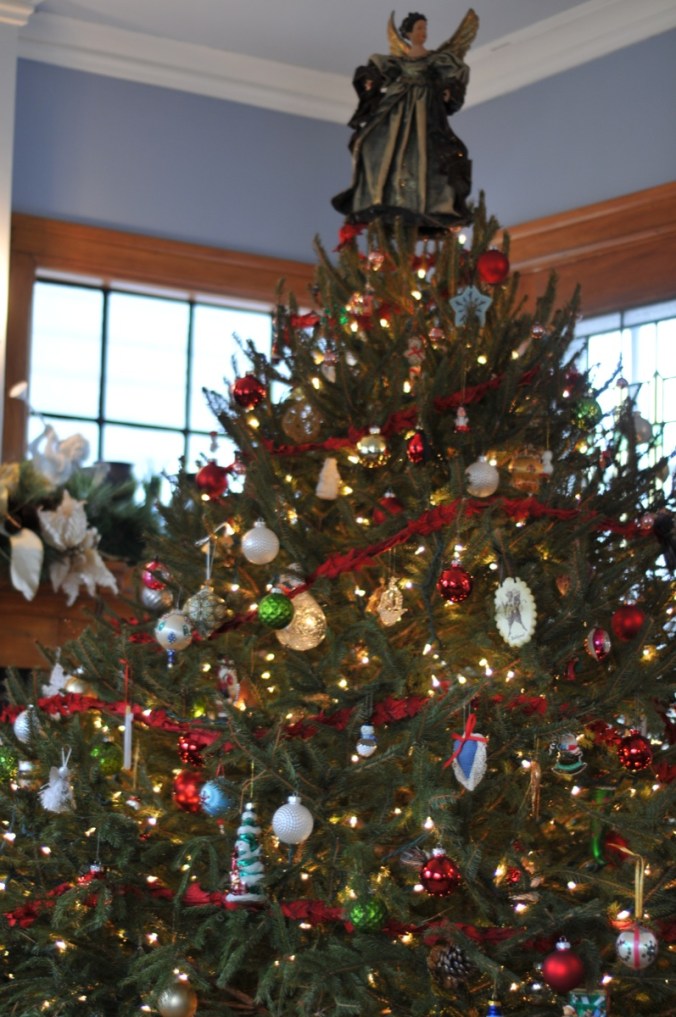 We have an assortment of ornaments that Kit has received yearly from her Grandmother as well as some local Rochester artisans.